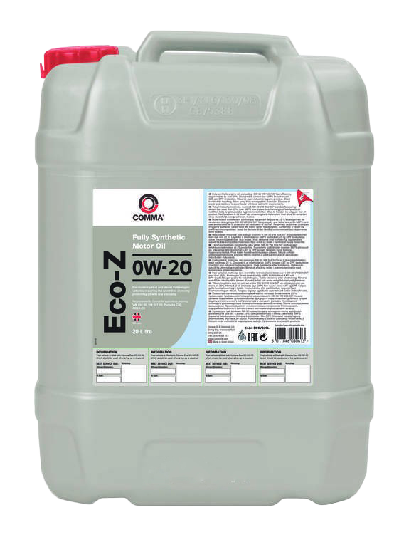 Моторное масло Comma Eco-Z 0W-20, 20л